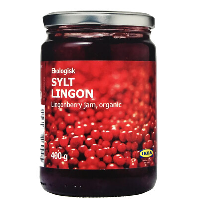  Super Value 4 Pack IKEA Sylt Lingon ORGANIC LINGONBERRY FRUIT SPREAD