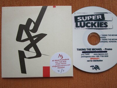 Super Luckies    Taking The Michael Label: TAPE    SPOOL011 Promo CD Single