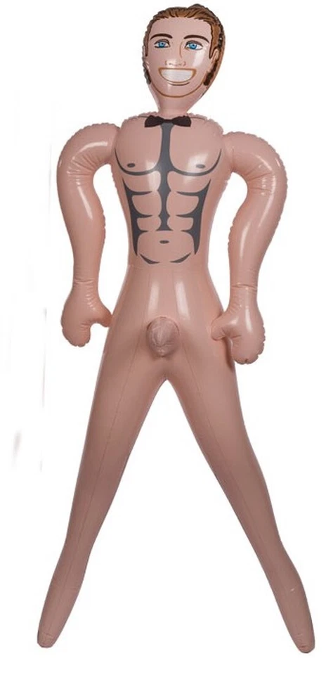 aufblasbare Puppe Mann 155 cm Lover Boy Männerpuppe JGA Erotic Sex Scherzartikel - Bild 2 von 4