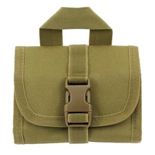 MOLLE Foldable Shell Storage Bag 14 Rounds Rifle Shell Holder Cartridges Pouch