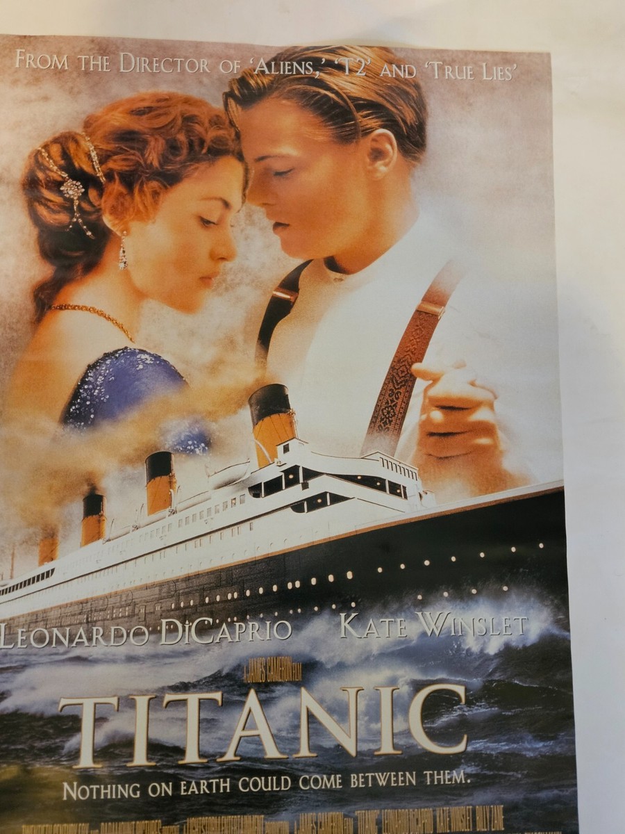 MOVIE POSTER ~ Titanic 1997 23.5x35