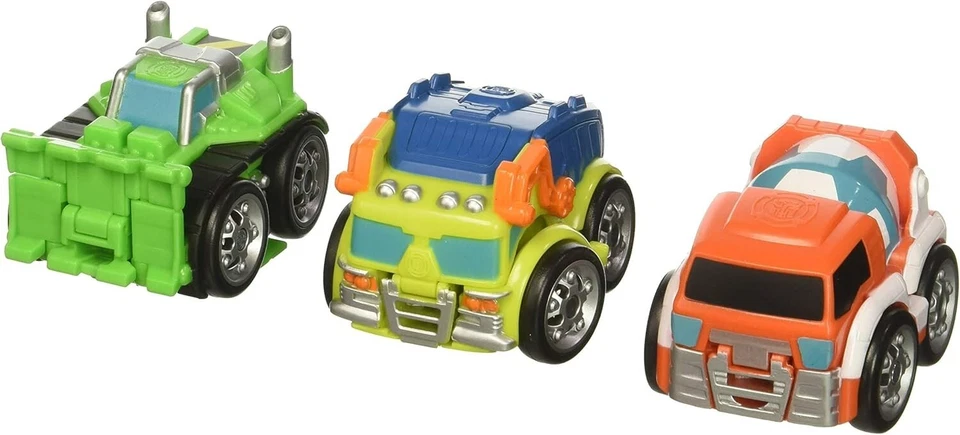Playskool Heroes Transformers Rescue Bots Flip Racers Speedster Boulder NEW Gift - Image 2 of 4