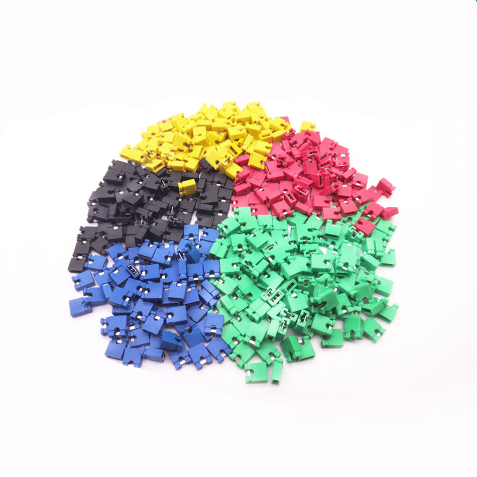 2.54mm Open/Closed Jumper Short Cap Shunt Header for Circuit Board