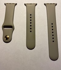 Apple Watch Concrete Sport Band Gold Pin Series 1 2 3 38mm 4 5 6 SE 40mm 7 41mm