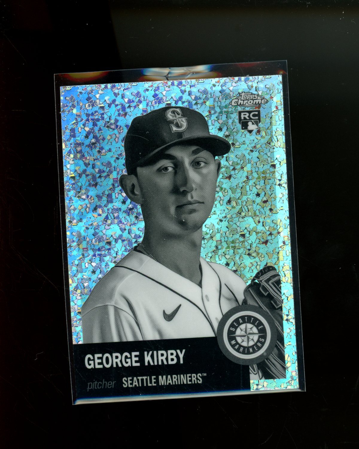2022 Topps Chrome Platinum Anniversary Black and White Mini-Diamond Refractors - Picture 50 of 56