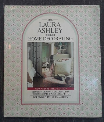 The Laura Ashley Book Of Home Decorating 1986 Octopus Books Furniture HC DJ 
