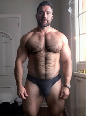 [P230] Male Model Showing Off Posing Beefcake Alpha Hunk Man