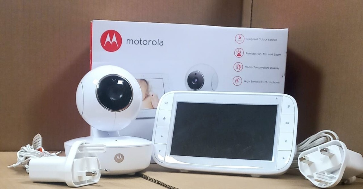 Motorola MBP50-G2 Video Baby Monitor With Two Cameras - Used & Tested Working