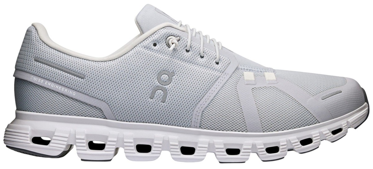 On Cloud Men\'s Lightweight Grey Knit Athletic Sneakers, worn once ON Men main image 3