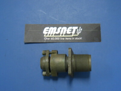 BENDIX  MS3100R12-5P Qty of 2 per Lot  1 Position Circular Connector Receptacle,