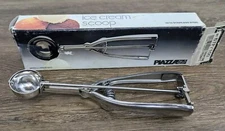 Piazza Italian Made Stainless Steel 18/10 Ice Cream Scoop Gelato 67P/100 in Box