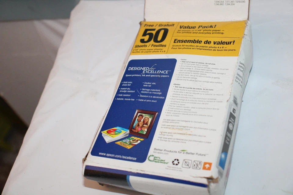 Genuine Epson Color Ink Combo Pack 60 for C68 88 3800 4200 4800 7800 NEW - Image 4 of 4