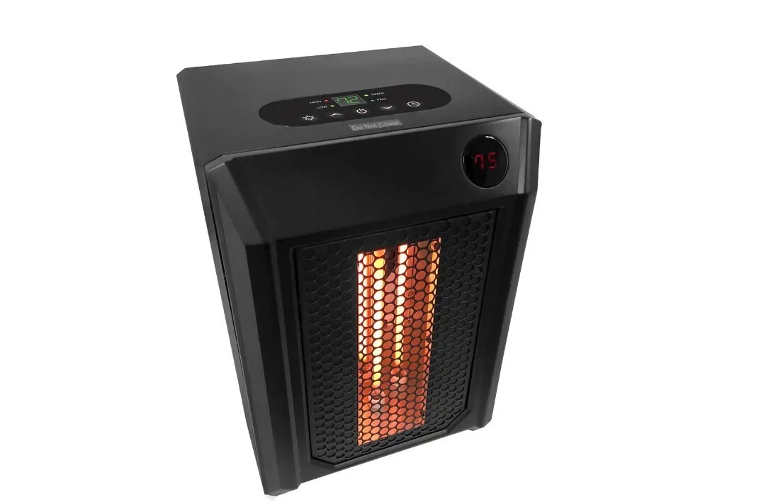 Lifesmart 1,500-Watt Electric Infrared Portable Space Heater with Remote🔥  | eBay