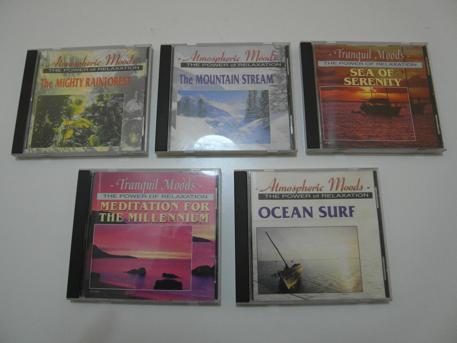 Atmospheric moods collezione 5 cd musica newage originali