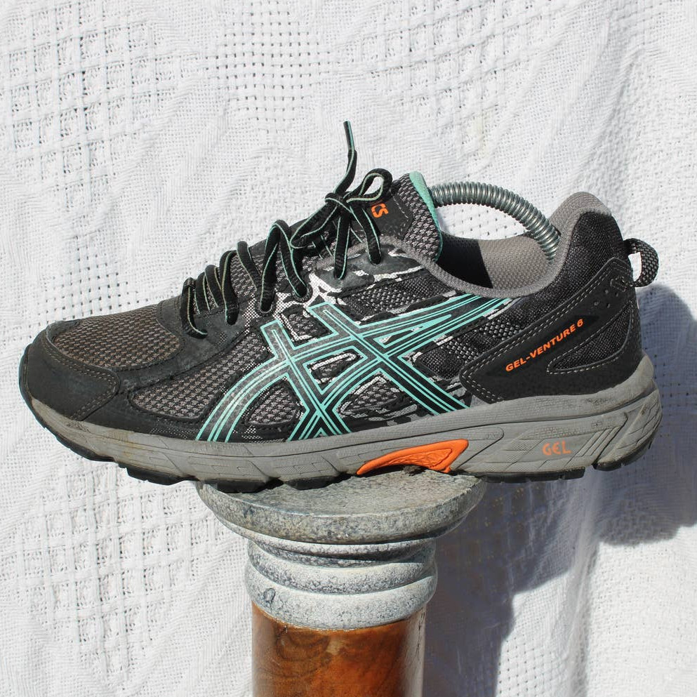 Asics Gel Venture 6 Running Athletic Sneaker Grey Mint T7G6Q 9w