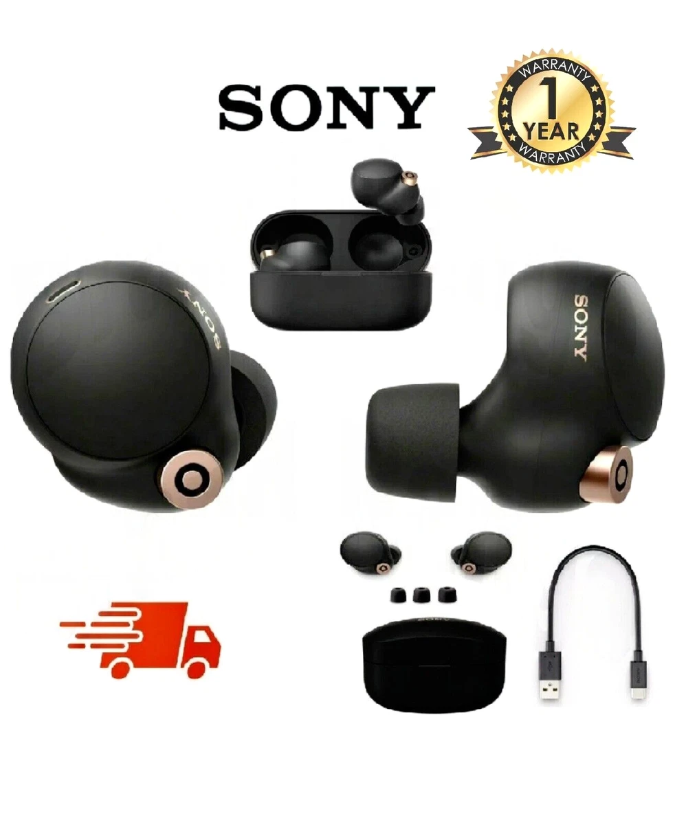 Sony WF1000XM4 True Wireless Noise Cancelling Earbuds-Black WF-1000XM4  4548736121140