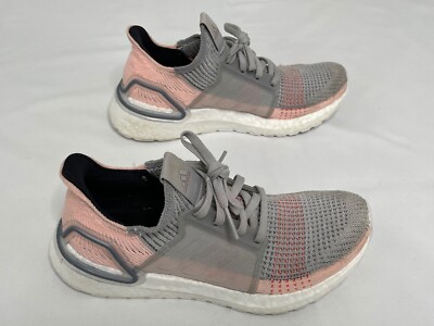 adidas Women's Ultraboost 19 Running Shoes, Grey - Size 7.5