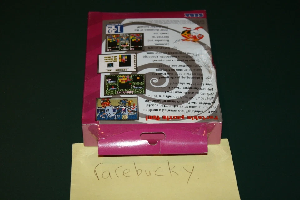 Dr. Robotnik's Mean Bean Machine (Sega Game Gear) NEW SEALED, RARE SONIC GAME! - Image 2 of 3