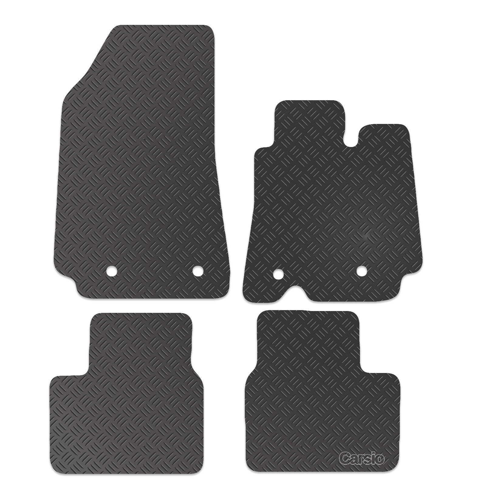 Carsio Tailored Rubber Car Floor Mats For Renault Arkana 2021+ Onwards
