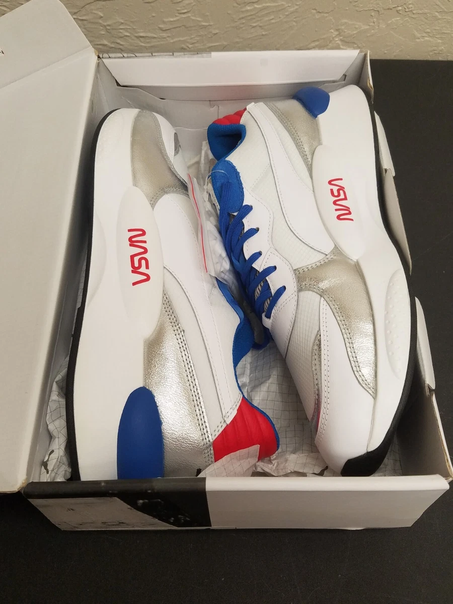 Puma RS 9.8 Space Agency NASA Low Lace Up Mens Running Trainers 372509 01 Sz 12