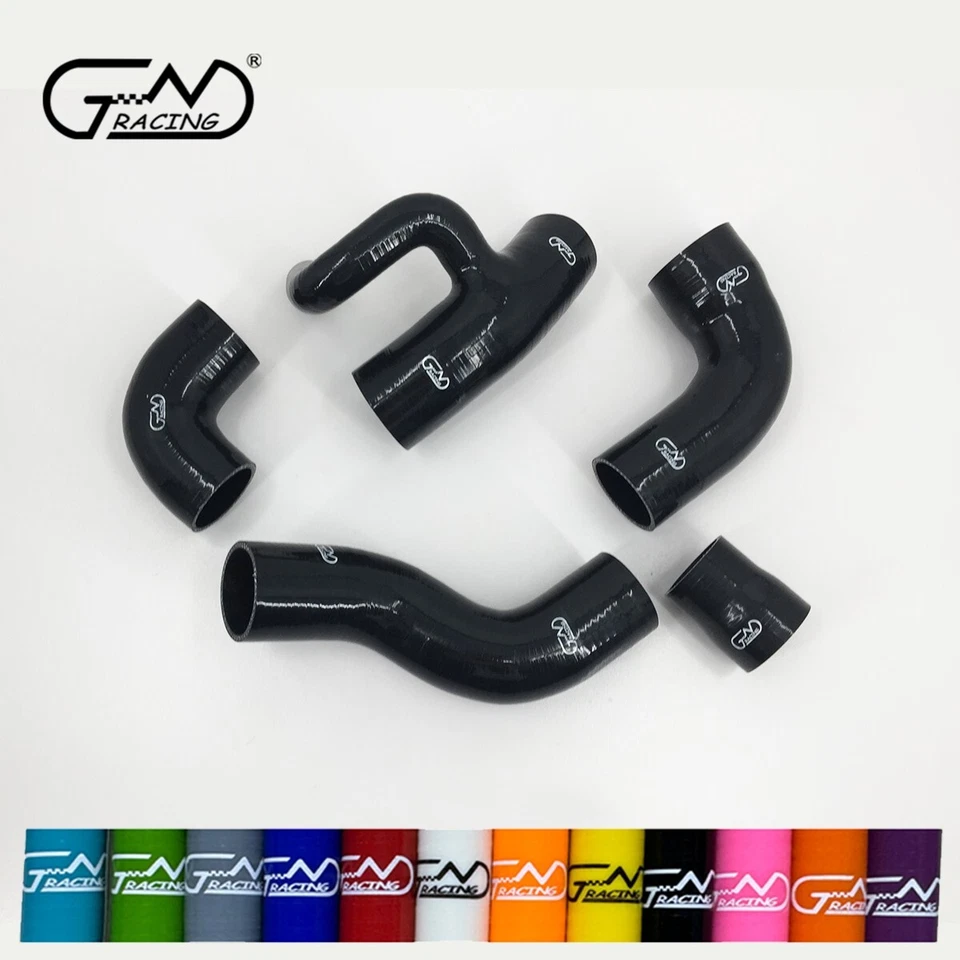 Silicone Turbo Boost Hoses Kit Fit Volvo 850 T5/T5R S70/V70 T5 2.3L 1994-2000 — 第 2/4 张图片
