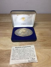 North American Hunting Club Wings of Gold 24 Karat Gold and Rhodium Finish COA 