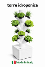 Torre idroponica coltivazione verticale, Made in Italy