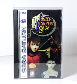 Panzer Dragoon Saga (Saturn, 1998) CIB Tested All Inserts
