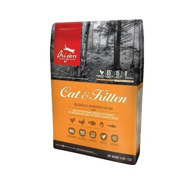 Orijen Cat & Kitten Katzenfutter 5,4 kg getreidefrei für alle Alter