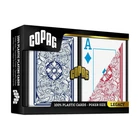 Copag Legacy 4 Color Poker Size Playing Cards Double Deck Jumbo Red Blue 239-2