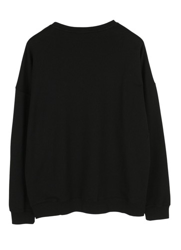 Calvin Klein Uomo Felpa Nero XL Pullover Girocollo Ricamato Anteriore Logo - Foto 2 di 10