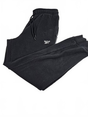 Reebok Black Jogger Sweatpants with Side Stripe Size Medium #Outerwear #Sports