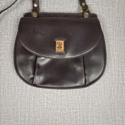 Vintage Burberry Shoulder Crossbody Pochette Brown Leather Vintage Burberry Shoulder Crossbody Pochette Brown Leather
