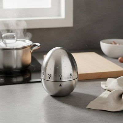 Apfelform Kurzzeitmesser Edelstahlgehäuse Edelstahl Küchentimer für Kochen