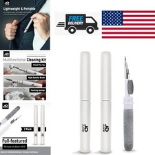 Electronic Cleaning Kit with Flocking Sponge Brush for Earbuds and Gadgets