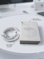 Genuine 20W Apple Type C Charger, Comes With A Type C To Type C Cable