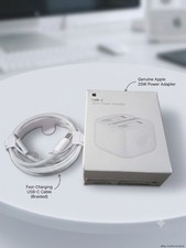Genuine 20W Apple Type C Charger, Comes With A Type C To Type C Cable