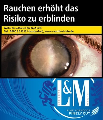 L&M Zigaretten Blue Label Einzelpackung á 39 Stück, 