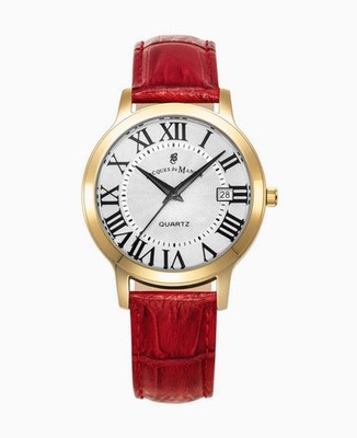Genesis Red-tone White White Dial Wristwatch JWG04803