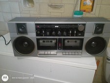 Vintage Boom Box Realistic SCR-17 AM/FM Stereo Cassette Recorder " See Pics