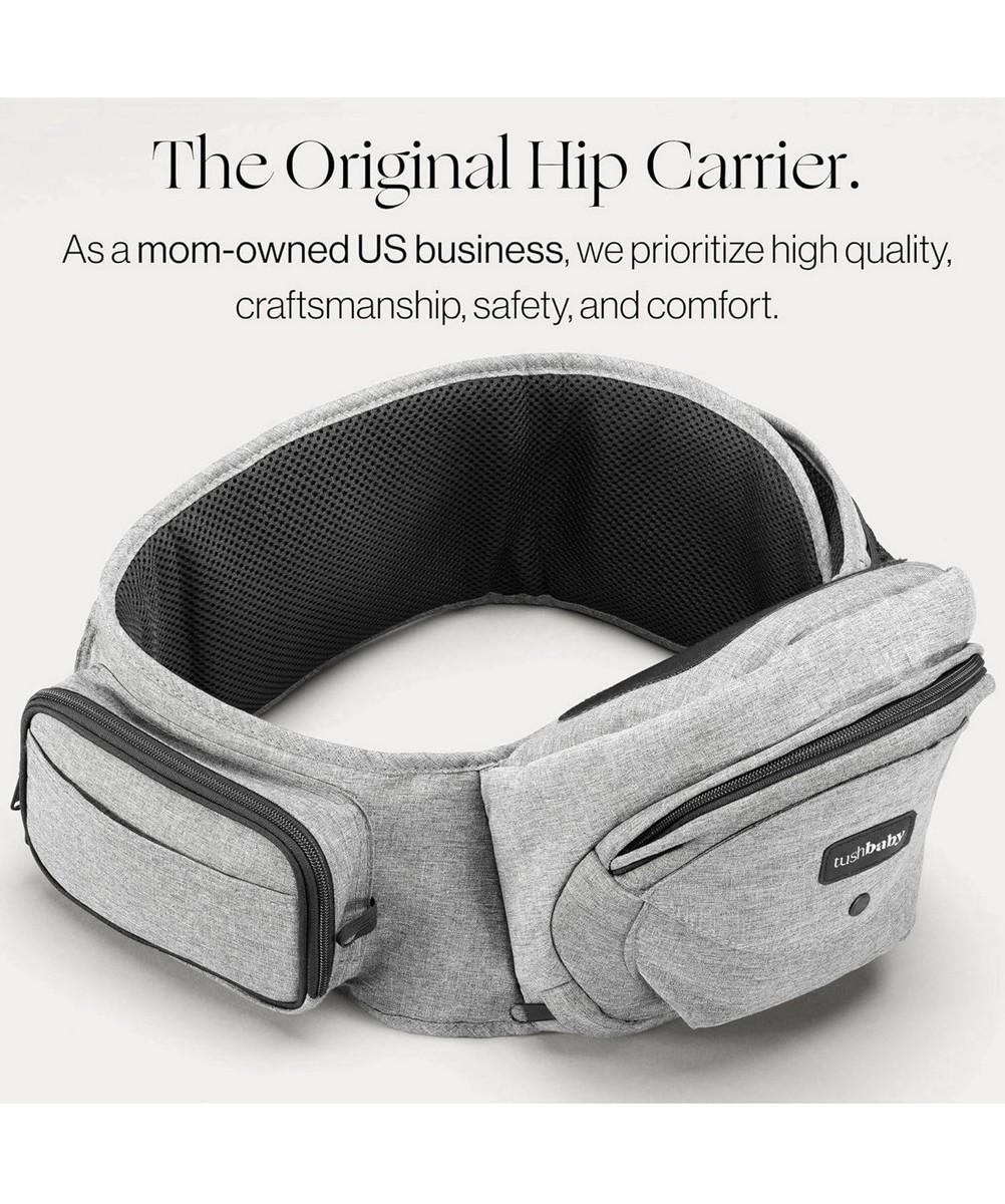 Tushbaby The Only Safety Certified Hip Seat Baby Carrier