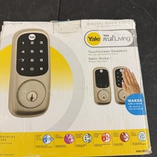 Yale Assure Lock Touchscreen with Z-Wave Plus WiFi Smartlock 41833 Open Box
