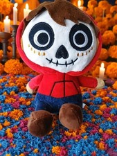 Disney Coco Miguel Plush Figure   8" Soft Toy Stuffed Doll   Official Disney