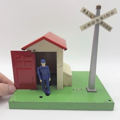Lionel #45N Automatic Gateman Metal Untested Train Set Vintage 6x7 Locomotive