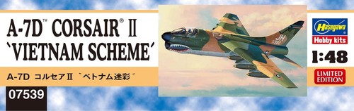 A-7d Corsair II, Vietnam 1:48 Kunststoff Modell Kit Hasegawa - Bild 2 von 4