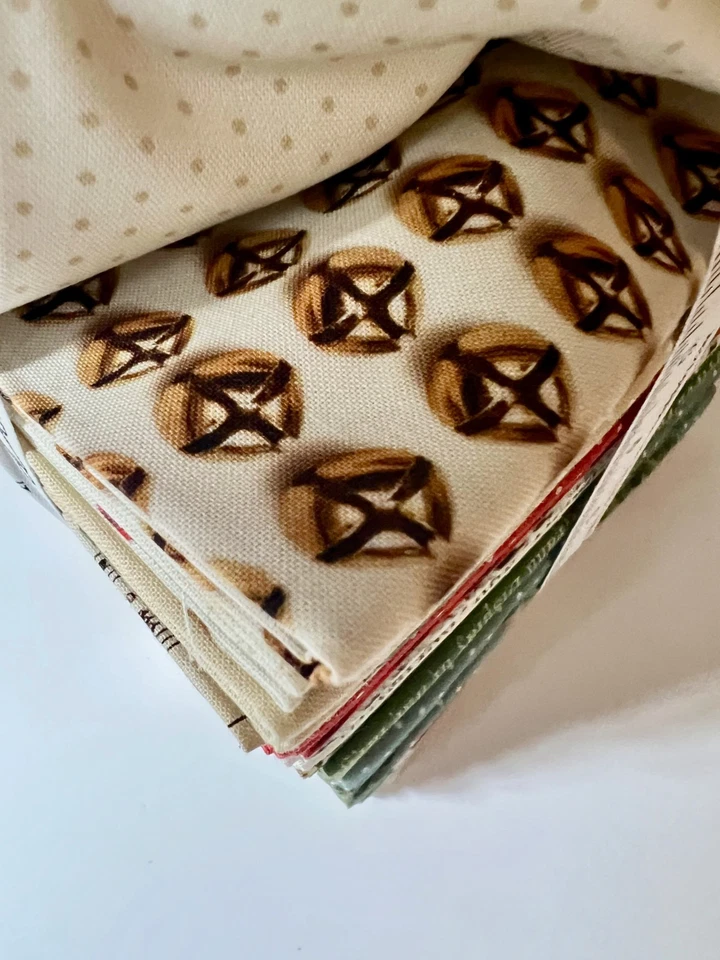 ¡Para amantes de la colección! 30 cuartos de grasa Cathe Holden Feria de Navidad, telas de moda Foto 3 de 4