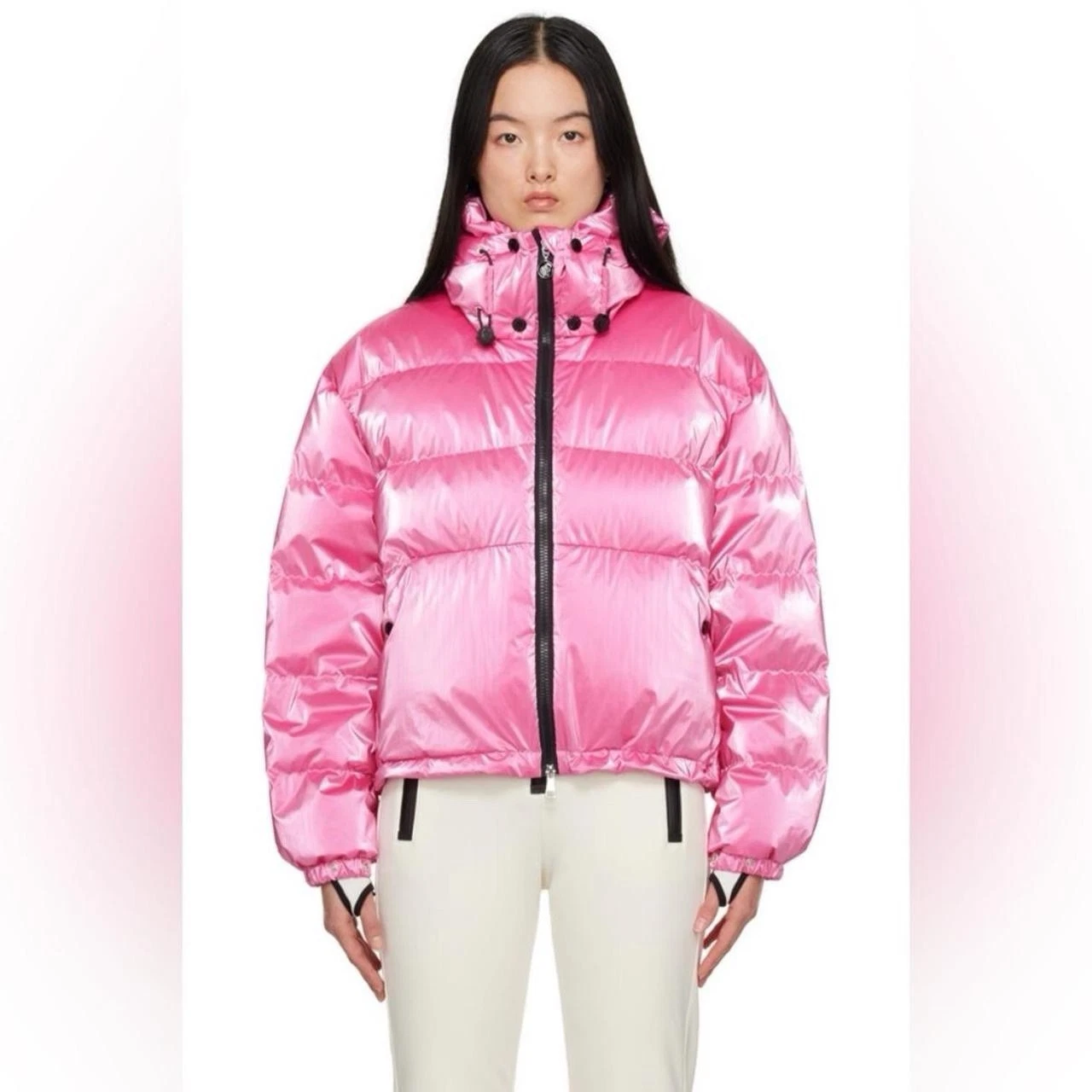 Moncler — Moncler Pink Moselotte Down Jacket