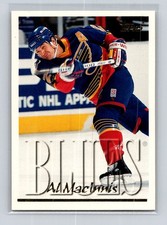 1995-96 Topps #145 Al MacInnis St. Louis Blues