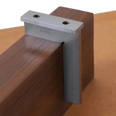 Engineer's Square Layout Tool Clear Scale Markings High-Precision Standards