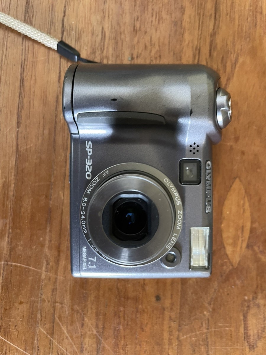 OLYMPUS SP-320 デジタルカメラ Olympus SP Series SP-320 7.1MP Digital Camera Gray 3x